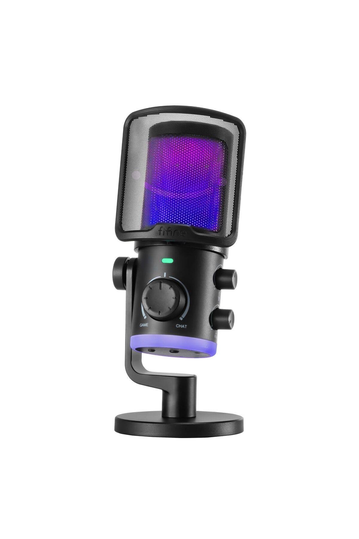 Fifine Ampligame AM6 Condenser Oyuncu Yayıncı Bilgisayar Mikrofonu
