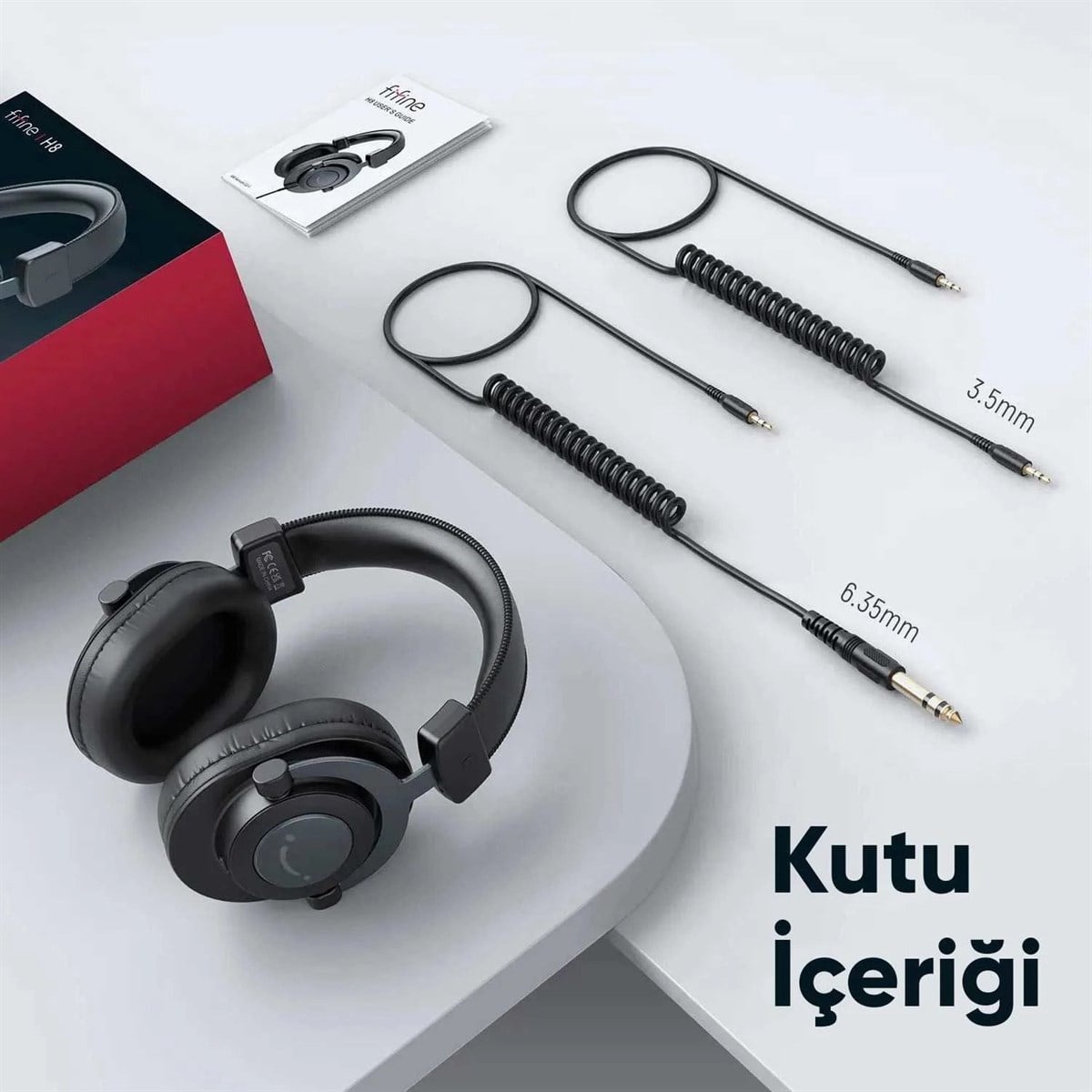 Fifine H8 Profesyonel Stüdyo Referans Kulaklığı
