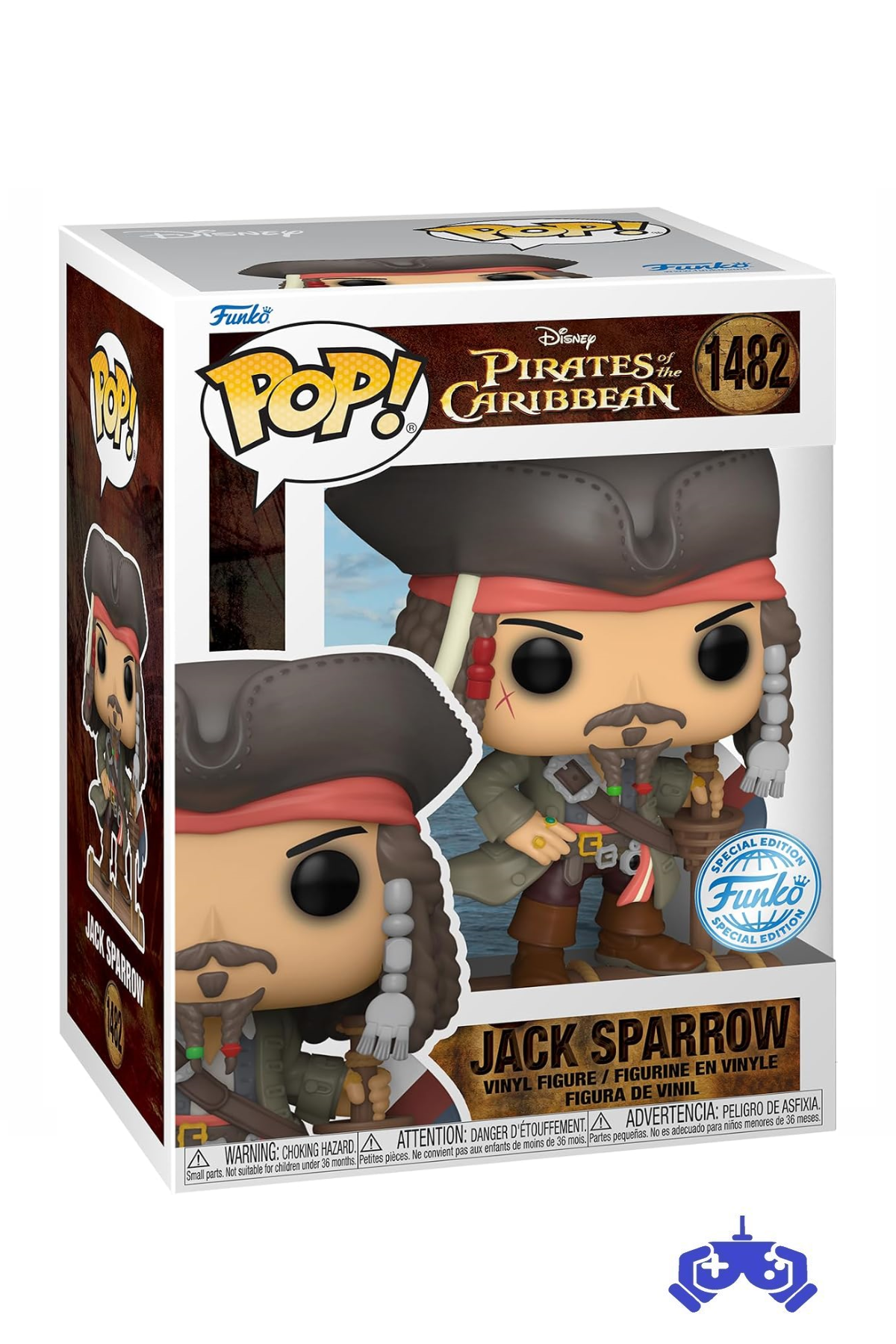 Funko Pop Kaptan Jack Sparrow No:1482