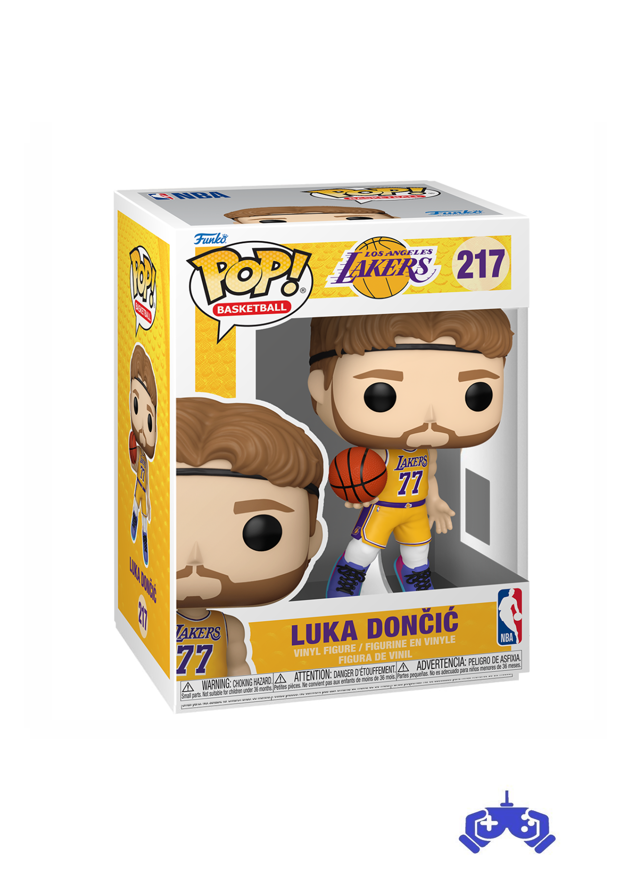 Funko Pop Luka Doncic (Yellow Icon Edition Jersey) No:217