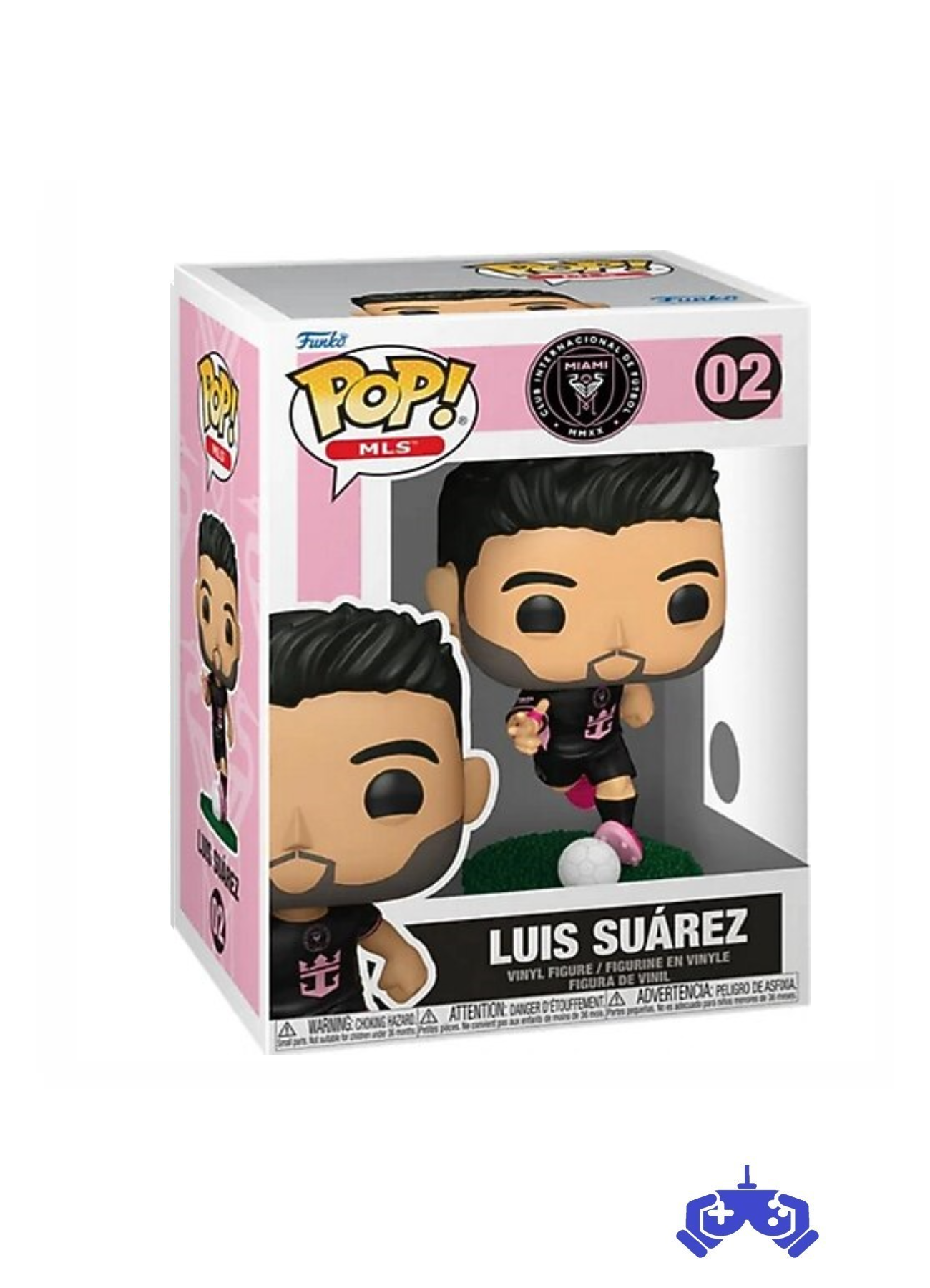 Funko Pop Mls Inter Miami - Luis Suarez No:02