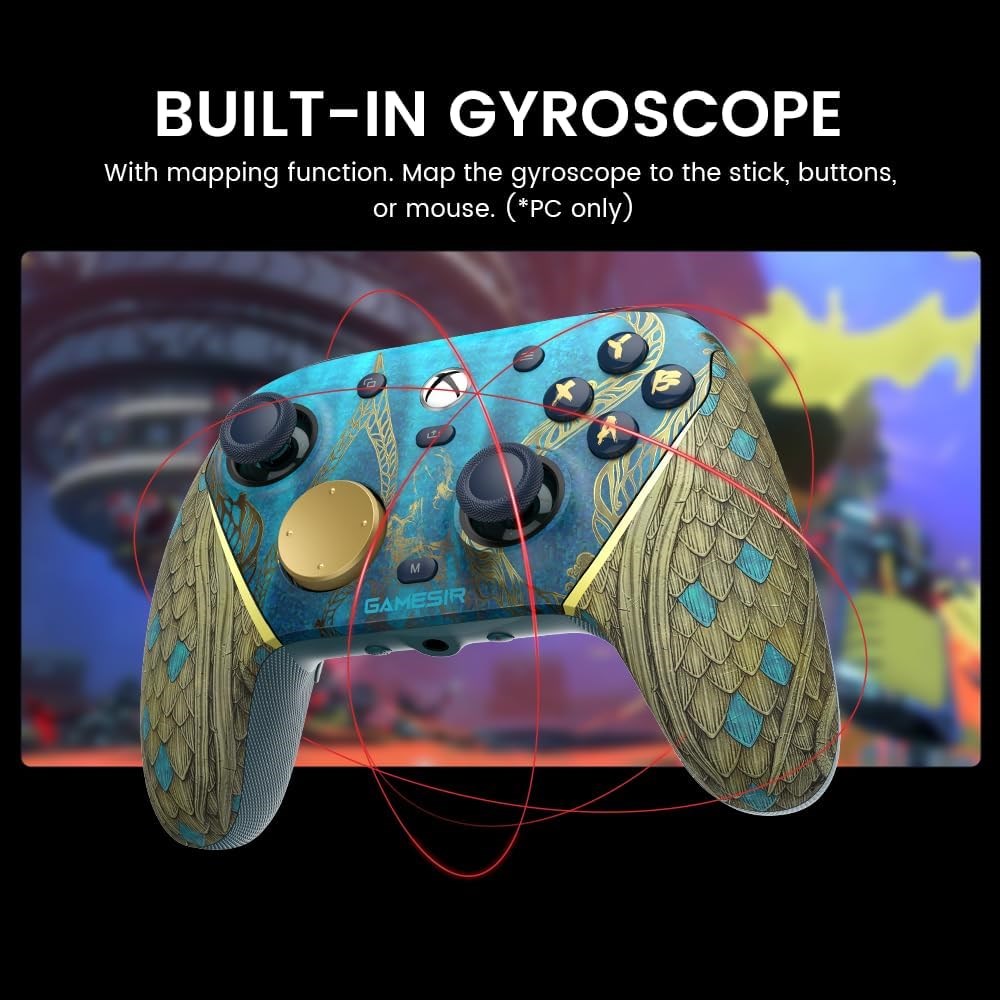 GameSir G7 Pro Wuchang Fallen Feathers Edition 3 Mod Kablosuz TMR Sticks, Hall Effect Analog Controller Xbox Series X|S, Xbox One, Android ve Windows