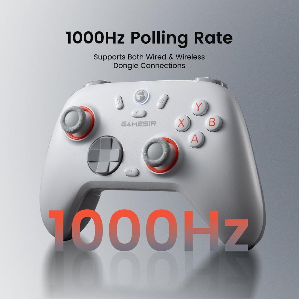 Gamesir Nova 2 Lite Hall Effect Beyaz Kablosuz Gamepad