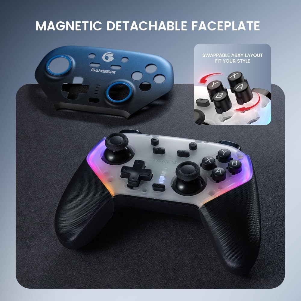 GameSir Super Nova Wireless Gaming Controller for PC/Switch/iOS/Android, Hall Effect Stick