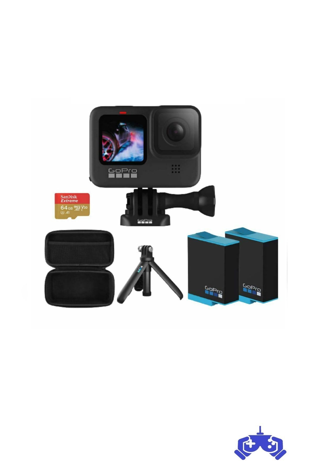 GoPro Hero9 Black Bundle 2 Aksiyon Kamerası