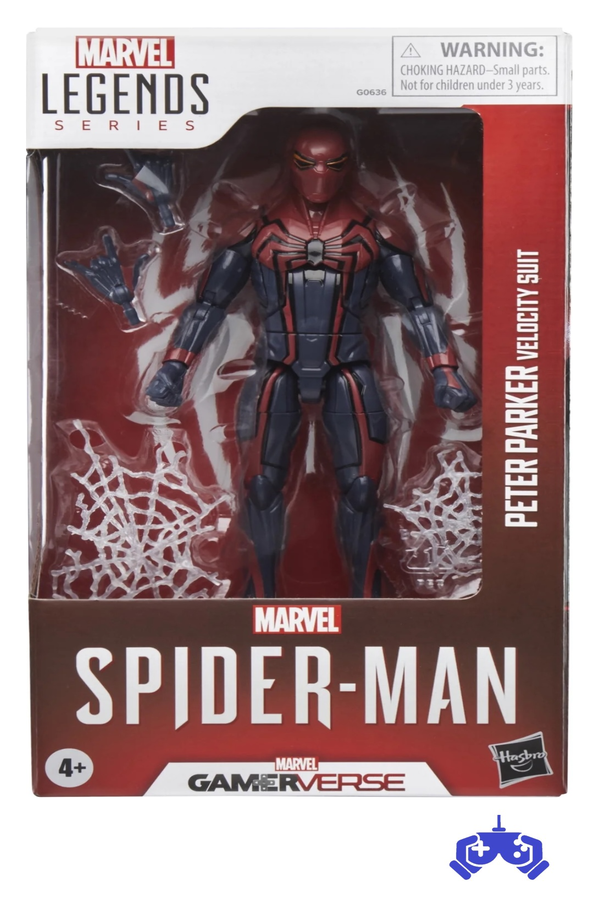 Hasbro Marvel Legends Gamerverse Velocity Suit Peter Parker Spider-Man Video Game Aksiyon Figürü
