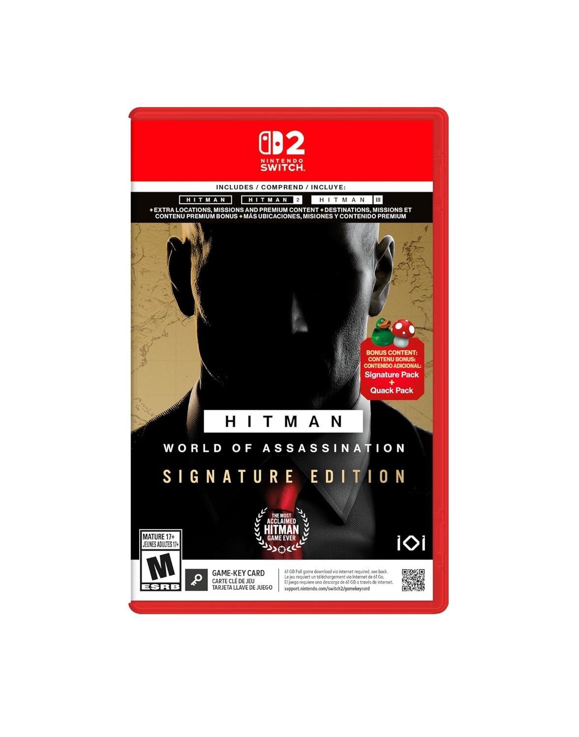Hitman World of Assassination Signature Edition Nintendo Switch 2 Oyunu