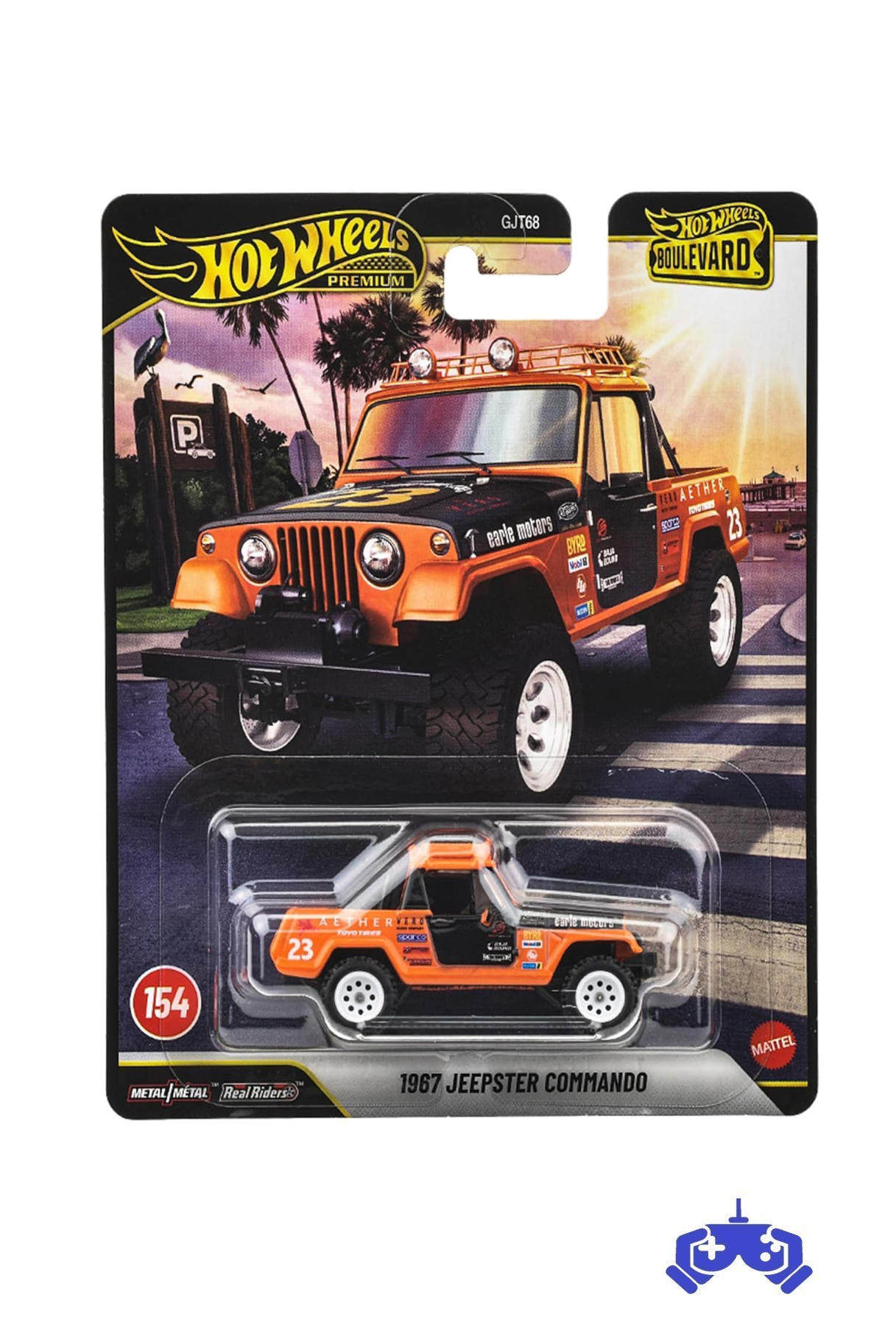Hot Wheels Boulevard 1967 Jeep Star Command Ride