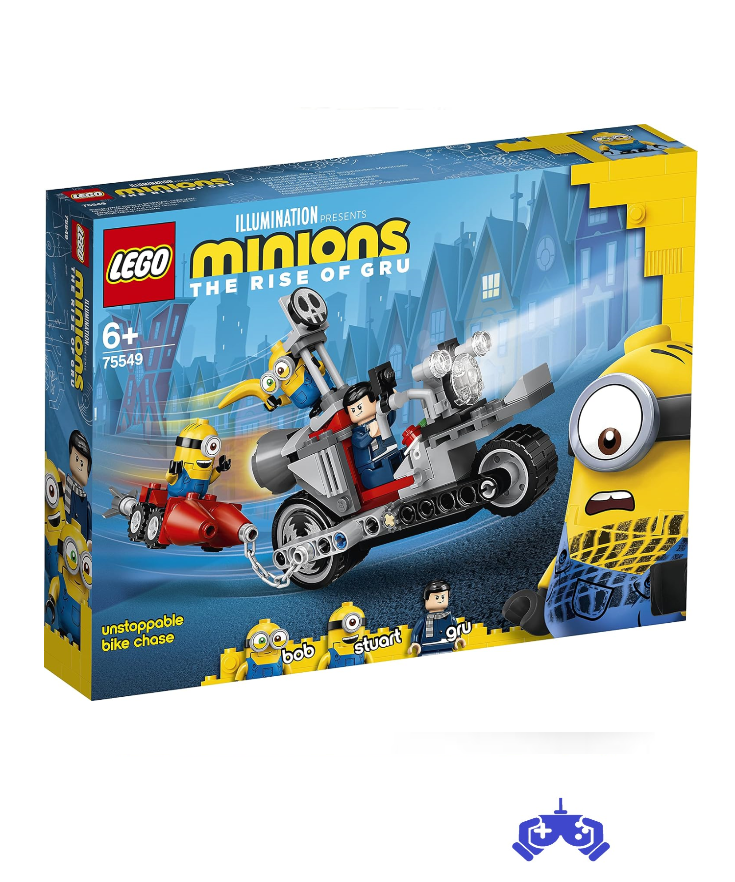 LEGO Minions Durdurulamaz Motosiklet Takibi 75549