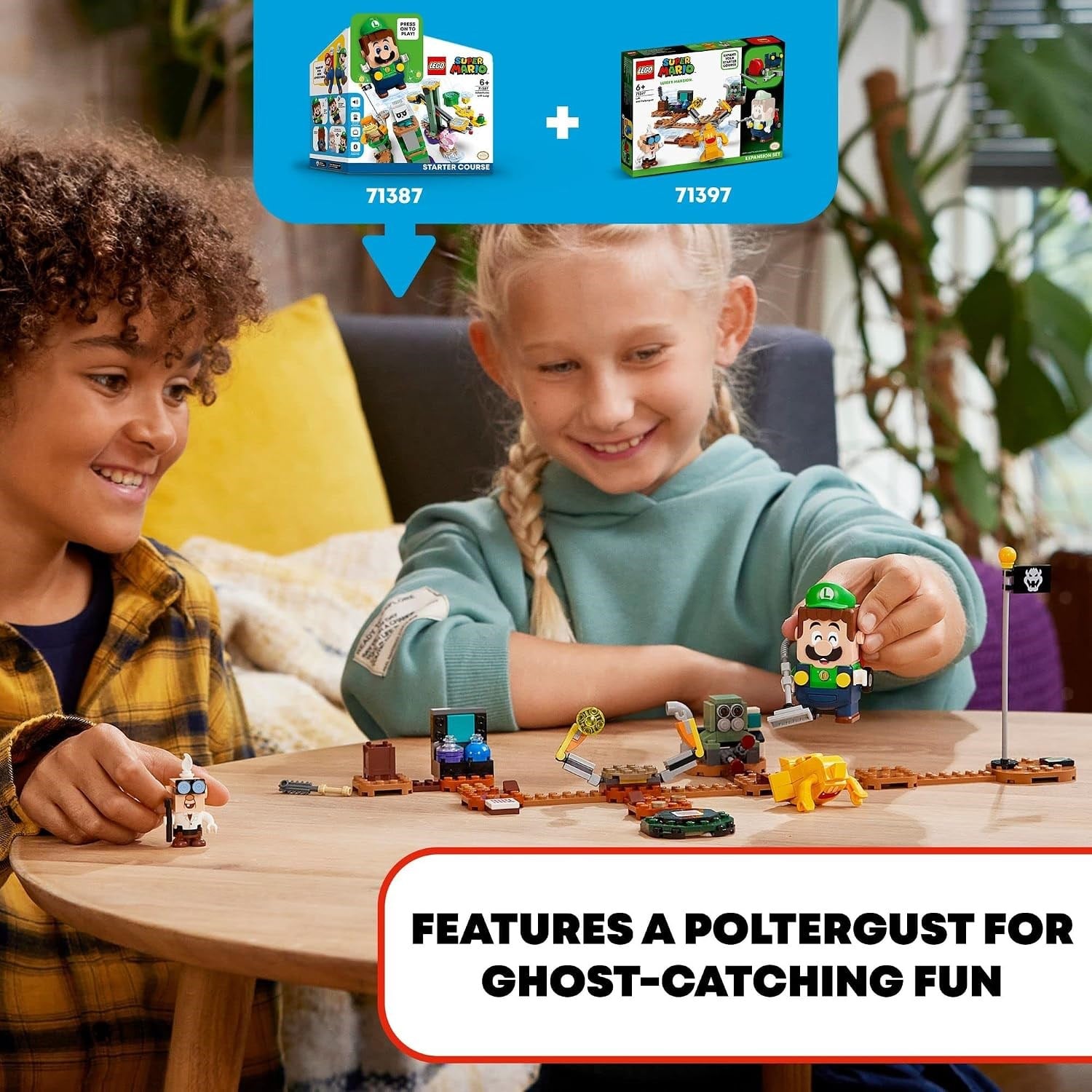 LEGO® Super Mario Luigi's Mansion Laboratuvar ve Poltergust Ek Macera Seti 71397