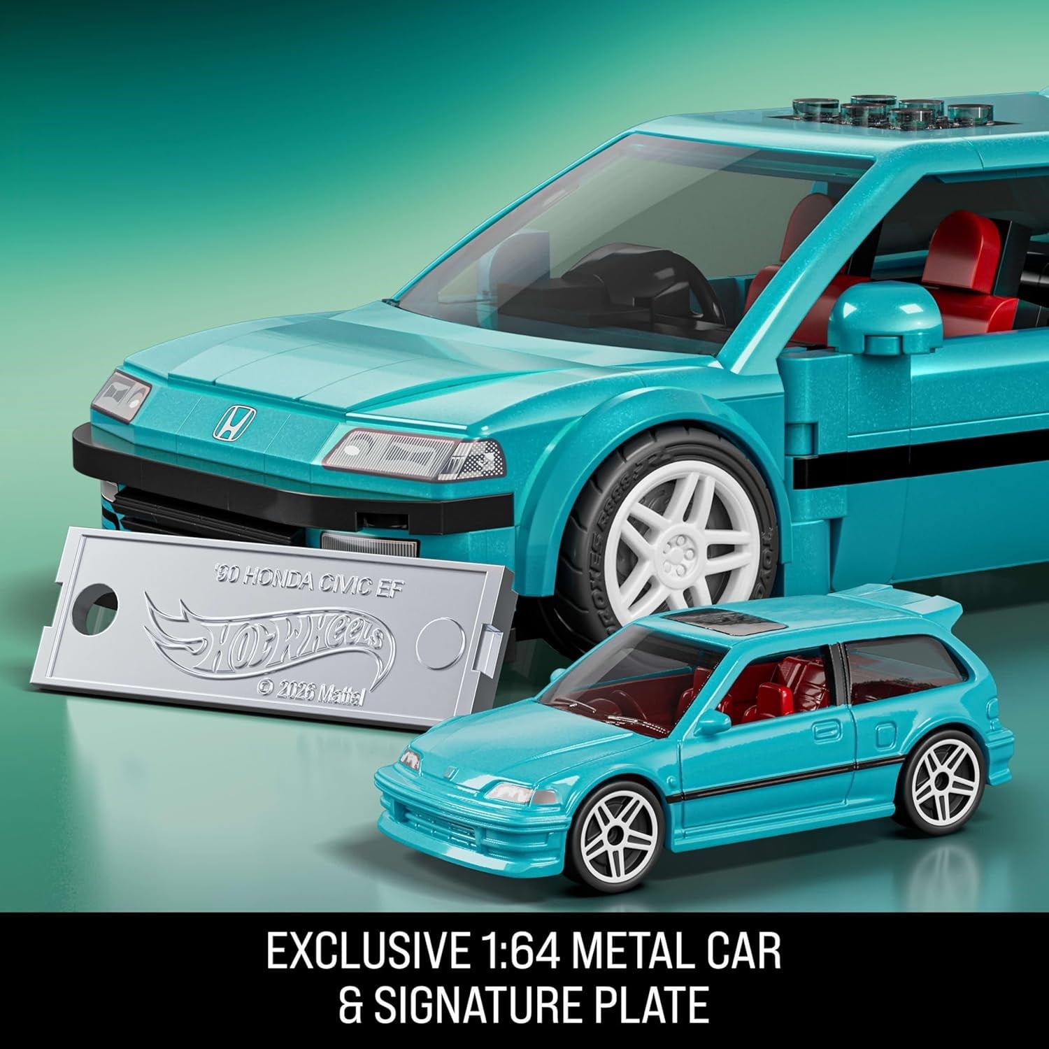 Mattel Brick Shop Hot Wheels Speed Serisi '90 Honda Yeni, JHF62