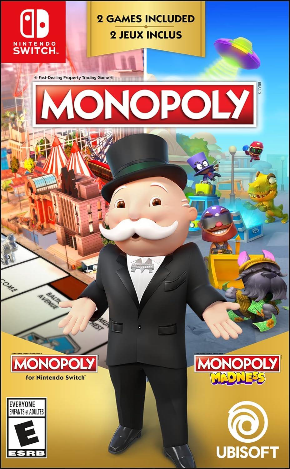 Monopoly+Monopoly Madness Switch Oyunu