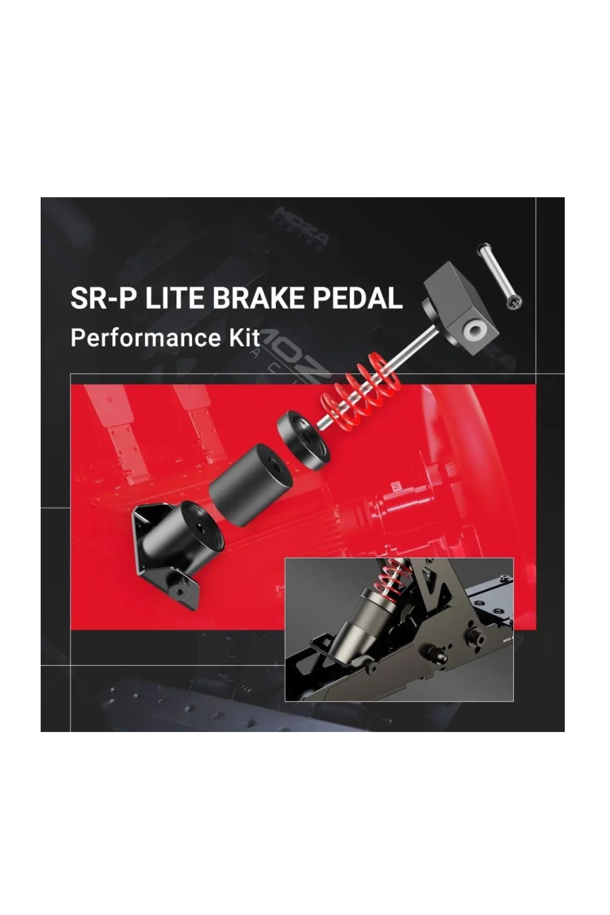 Moza Racing SR-P Lite Pedal Performance Kit  R3 - R5 Bundle