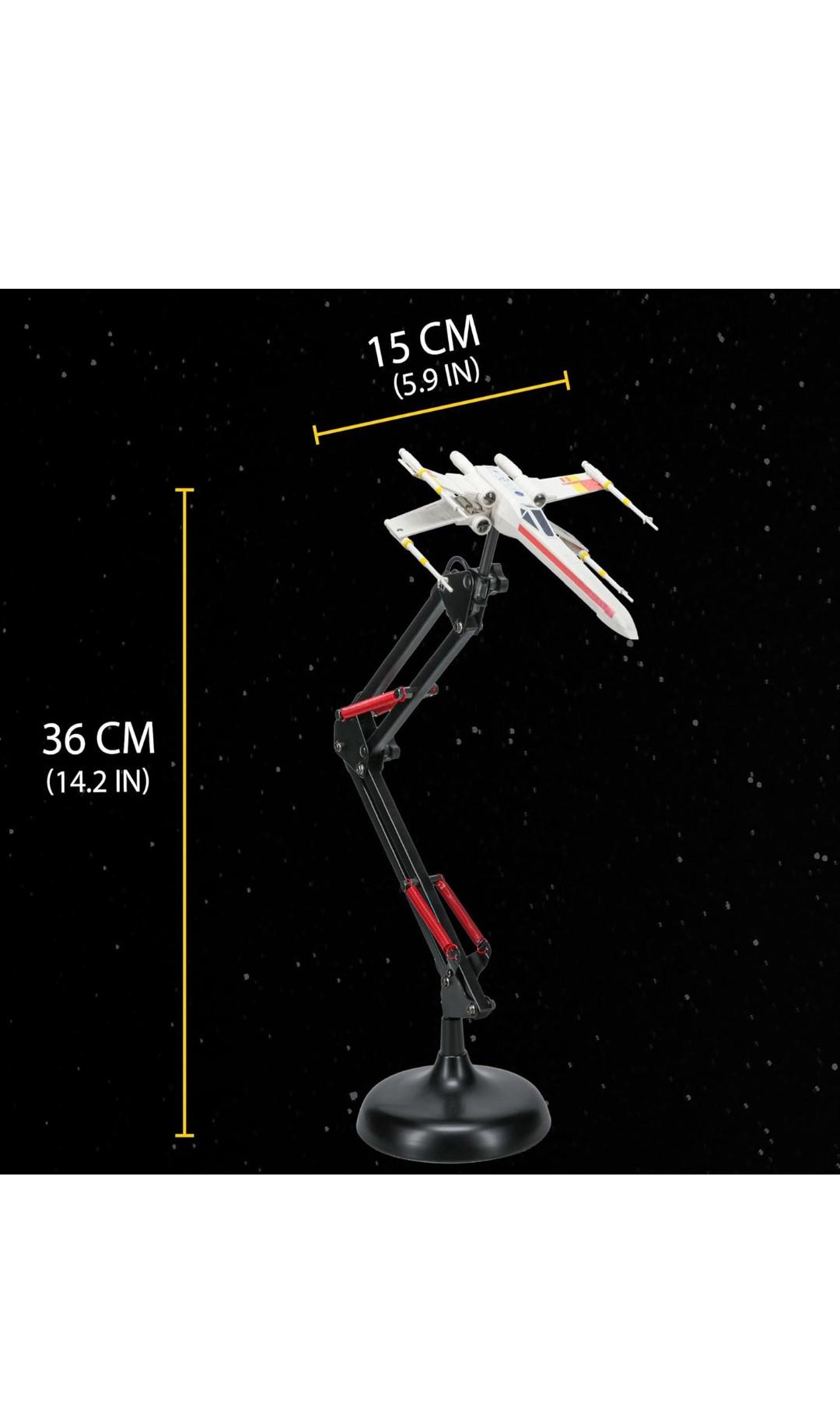 Paladone Star Wars X-Wing Posable Desk Light V2 - 15 cm LED Işıklı Masa Lambası 