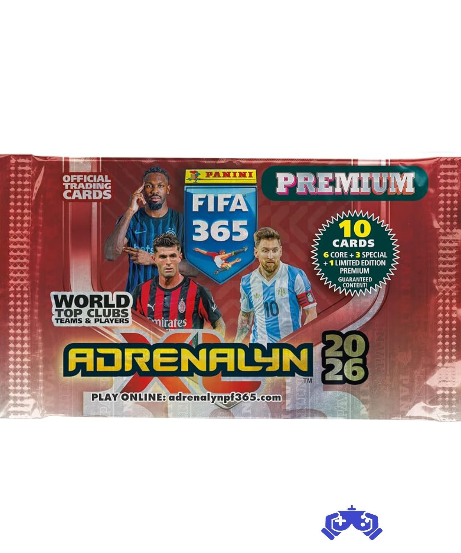 Panini FIFA 365 Adrenalyn XL 10'lu paket koleksiyon kartı paketi