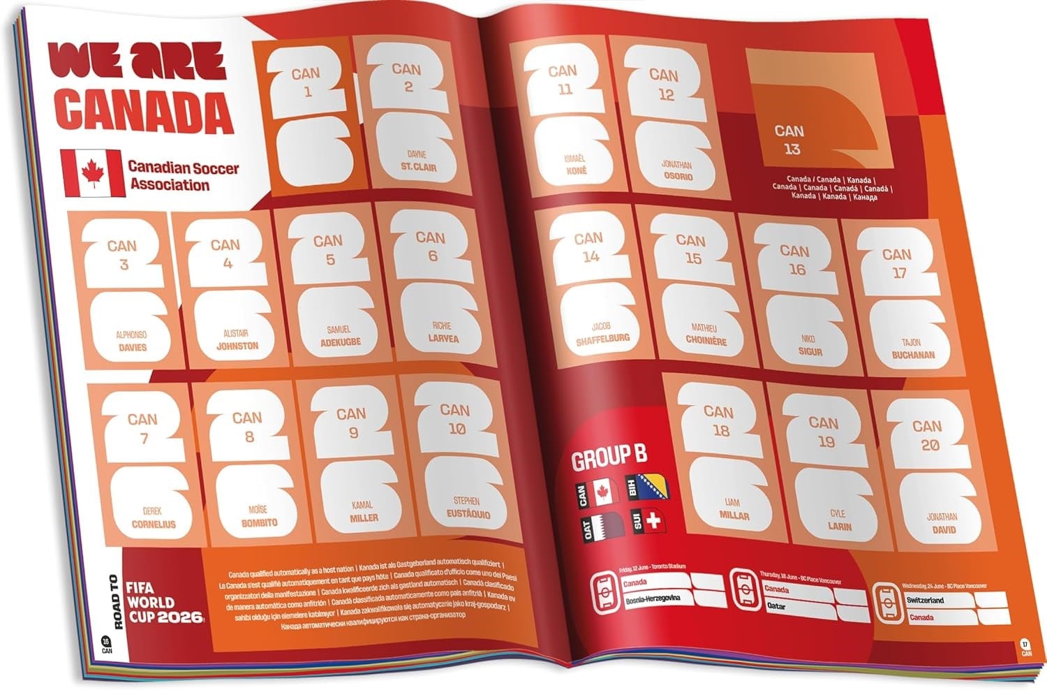 Panini FIFA World Cup 2026 Official Sticker Albüm