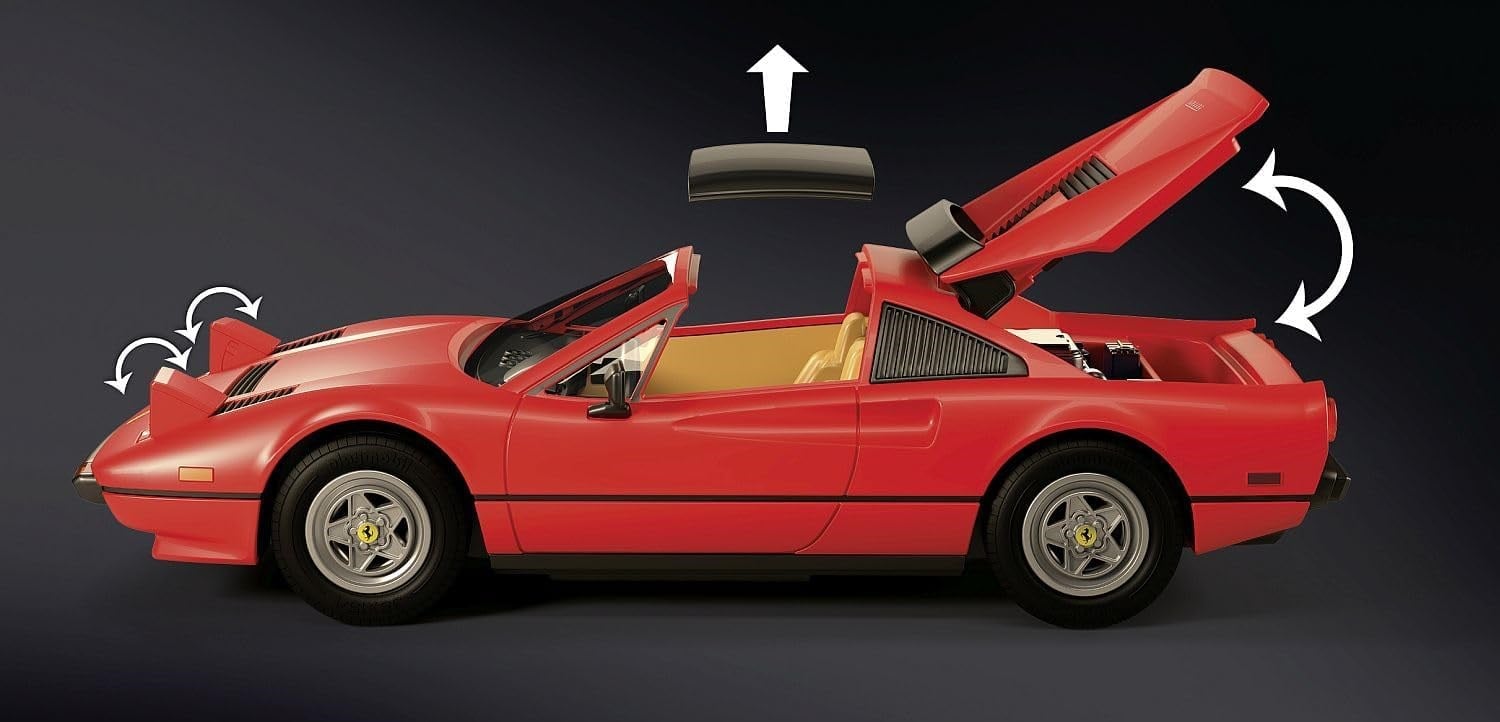 Playmobil Famous Cars 71343 Magnum, P.I. Ferrari 308 Gts