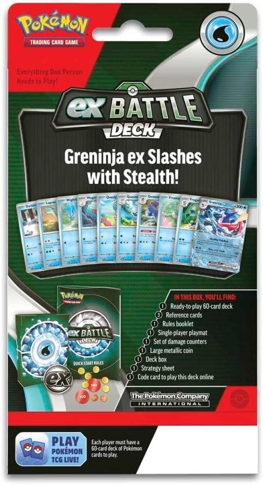Pokemon TCG Kangaskhan/Greninja EX Battle Deck Trading Cards