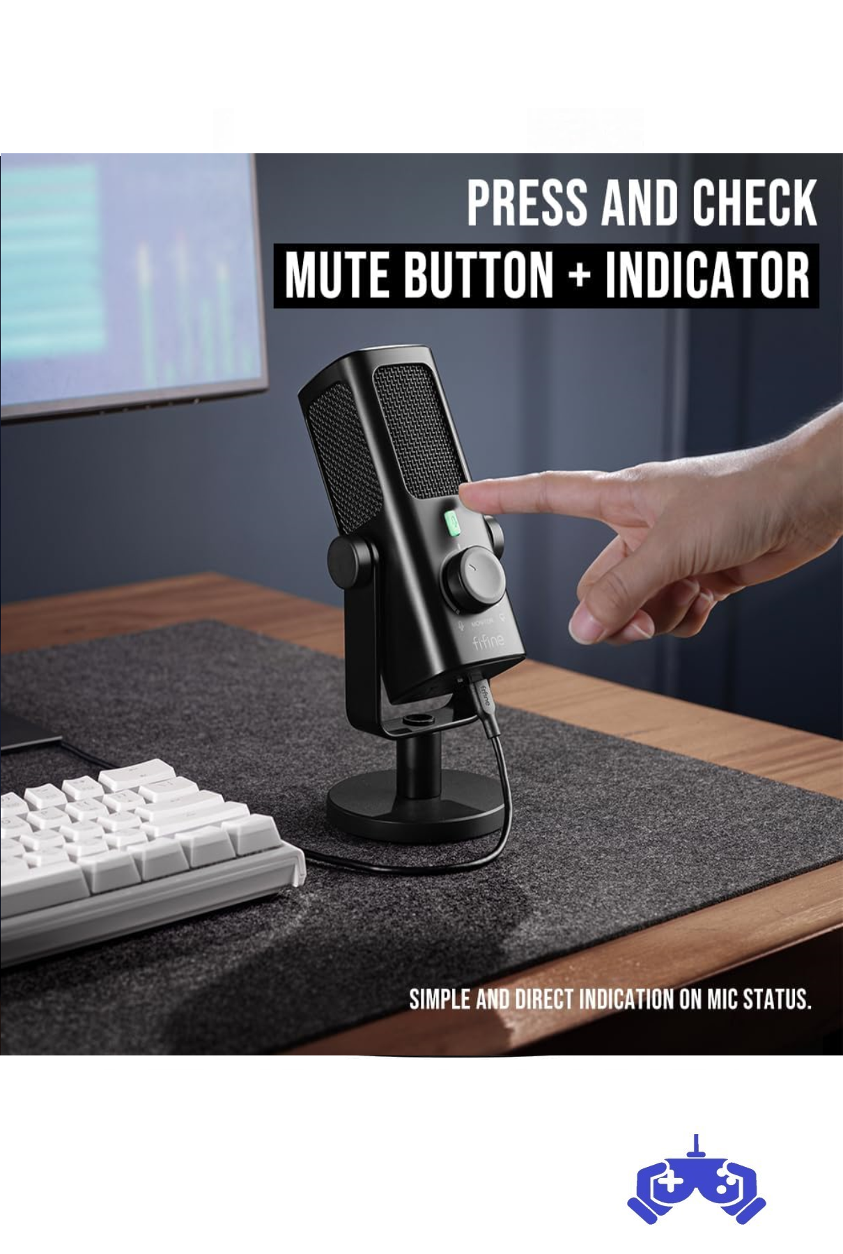 Profile3 USB Condenser Stüdyo Kayıt ve Bilgisayar Yayıncı Mikrofonu