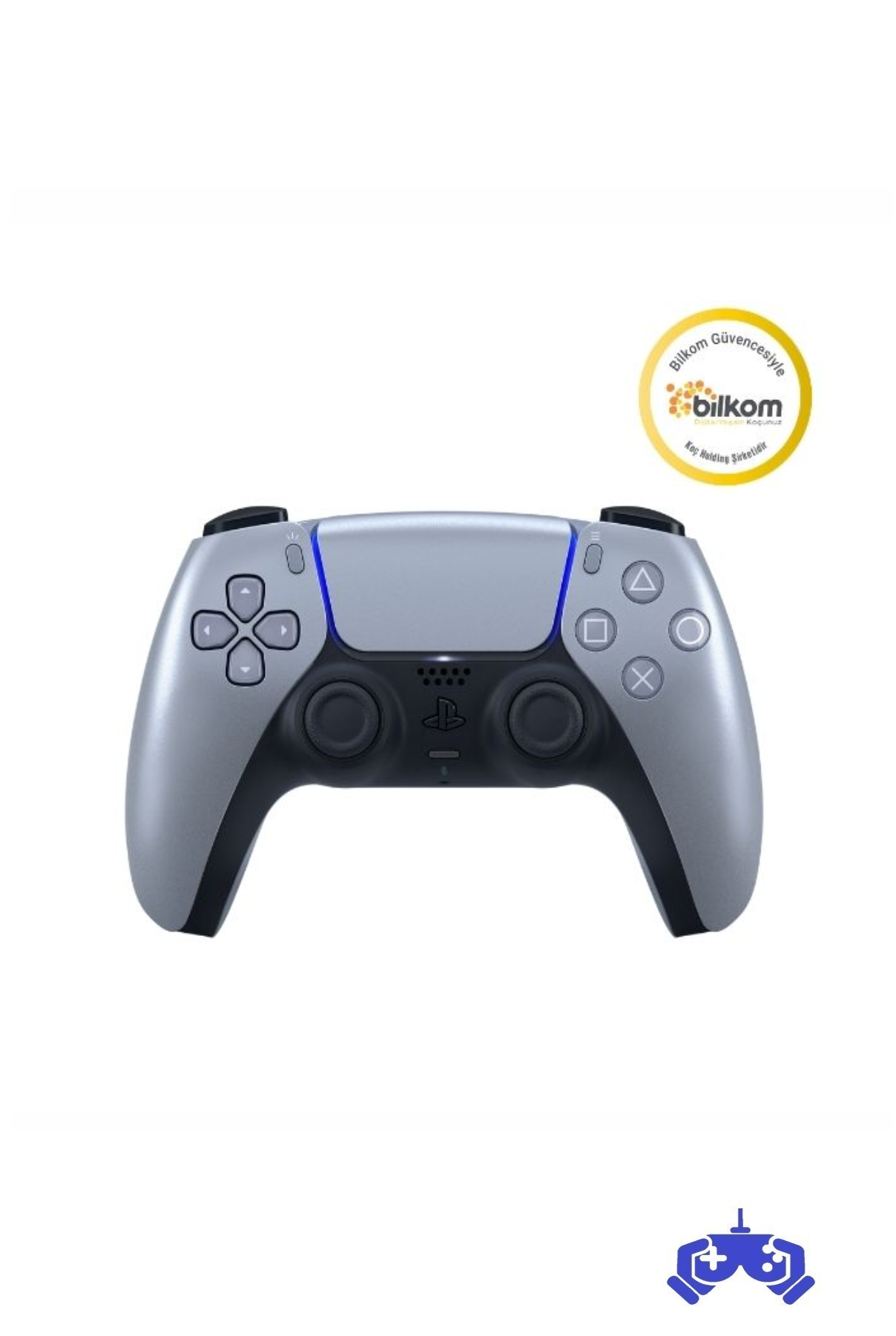 PS5 DualSense Wireless Controller Sterling Silver Renk Bilkom Garantili