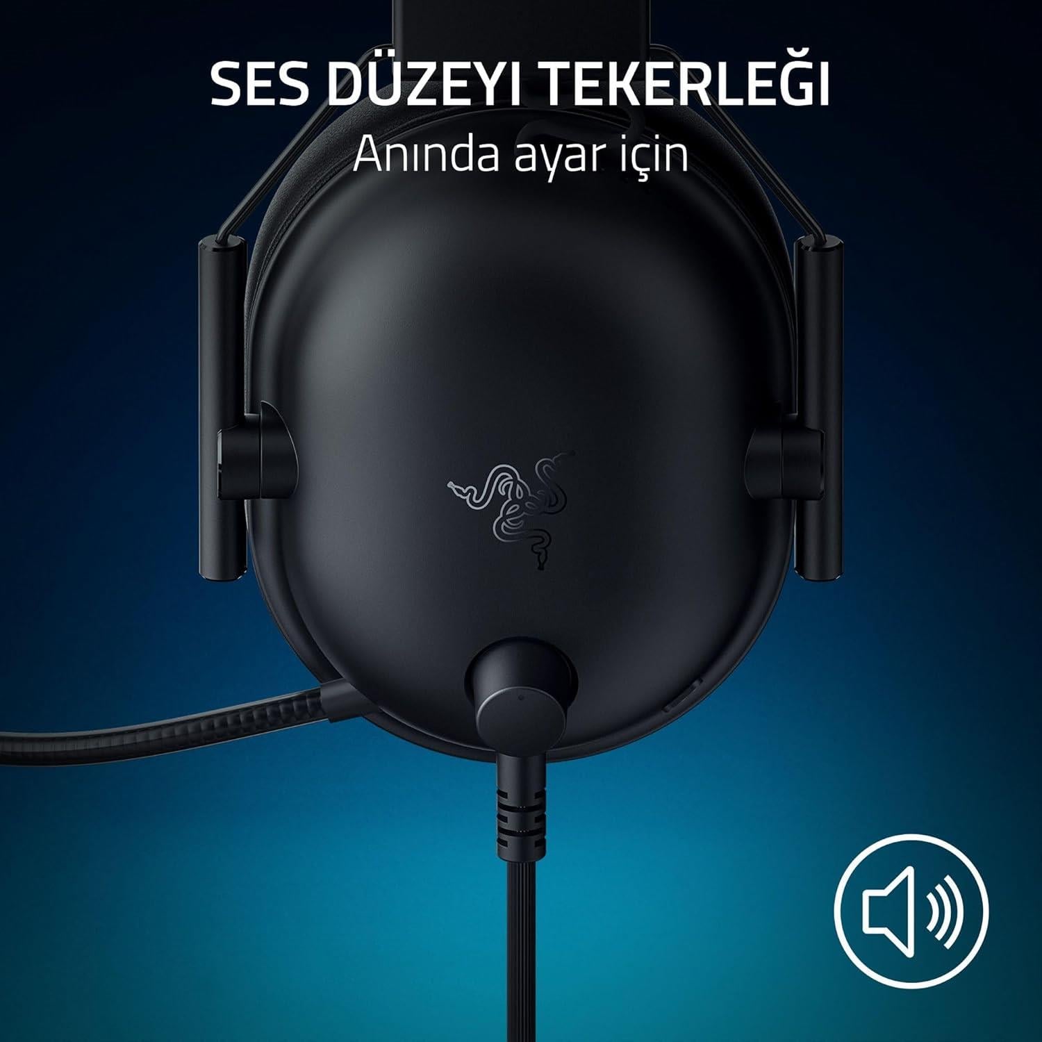 Razer Blackshark V2 X Siyah Oyuncu Yayıncı Kulaklığı