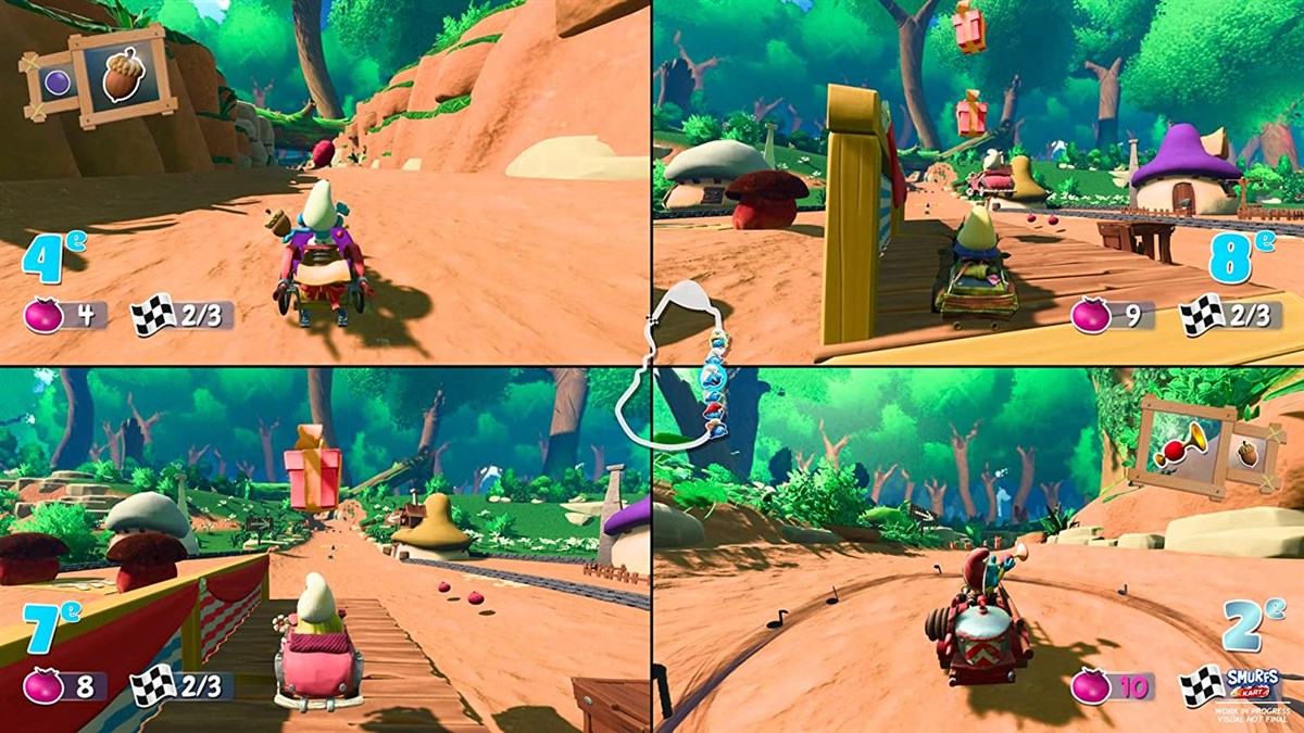 Smurfs Kart Turbo Edition Nintendo Switch Oyunu