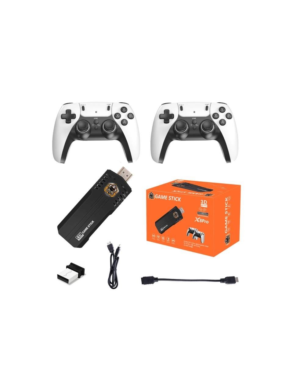 Starx X8 Pro 3D Hd Game Stick Pro Retro Tv Atari 30000 Oyunlu