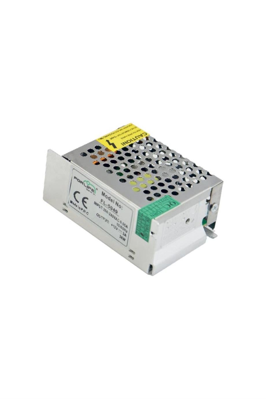 12V Slim Trafolar  3 Amper Slim Trafo