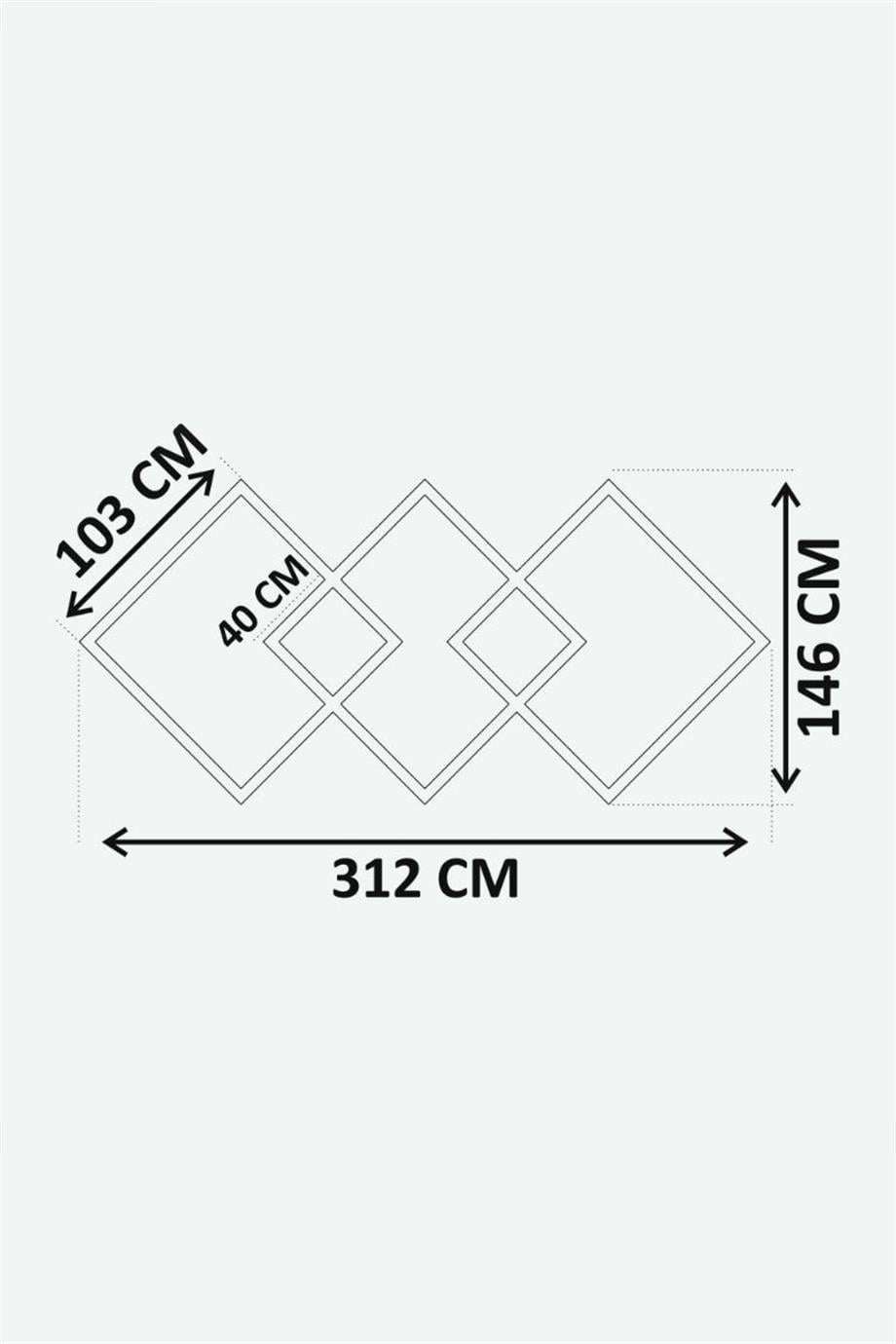 Linear Armatürler  312 cm İnfinity Linear Armatür