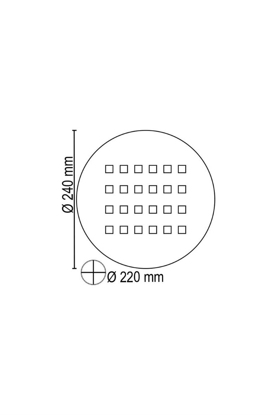 Kuyumcu Armatürleri  36 Watt Yuvarlak Kuyumcu Armatürü