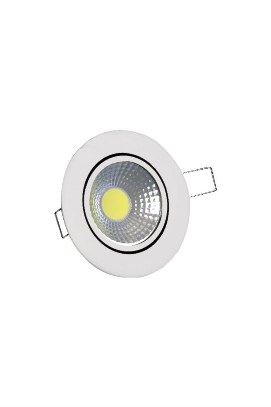 Cob Led Armatürler  5 Watt Krom Kasa COB (Döküm)
