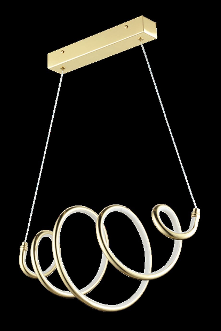 Ledli Avize  60'Lık Sıralı Gold Led Sarkıt Avize 