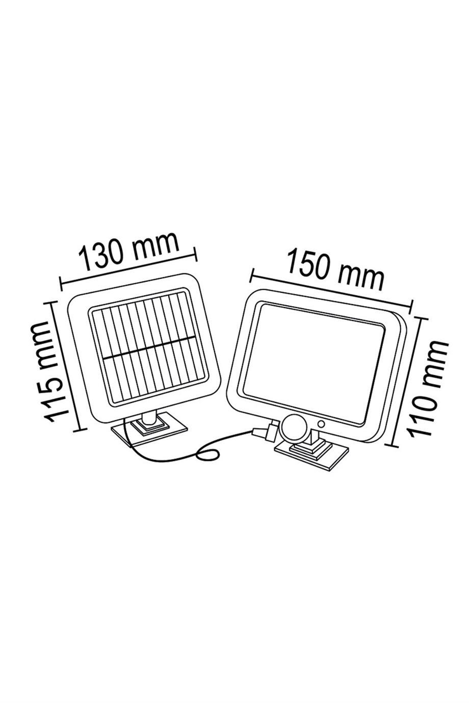 Solar Projektörler  60W Solar Projektör