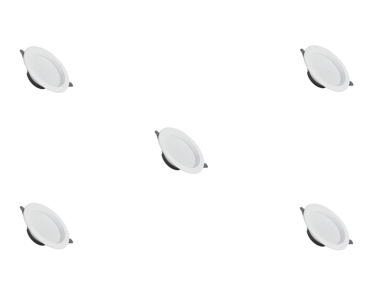 Taş Yünü Tavan Armatürleri  6W Backlight Panel - 5 Adet