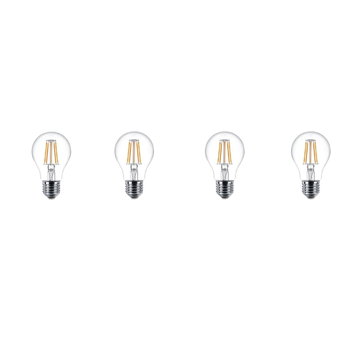 Ampuller  Forlife 4 Watt A60 Şeffaf Rustik Ampul - 4 Adet