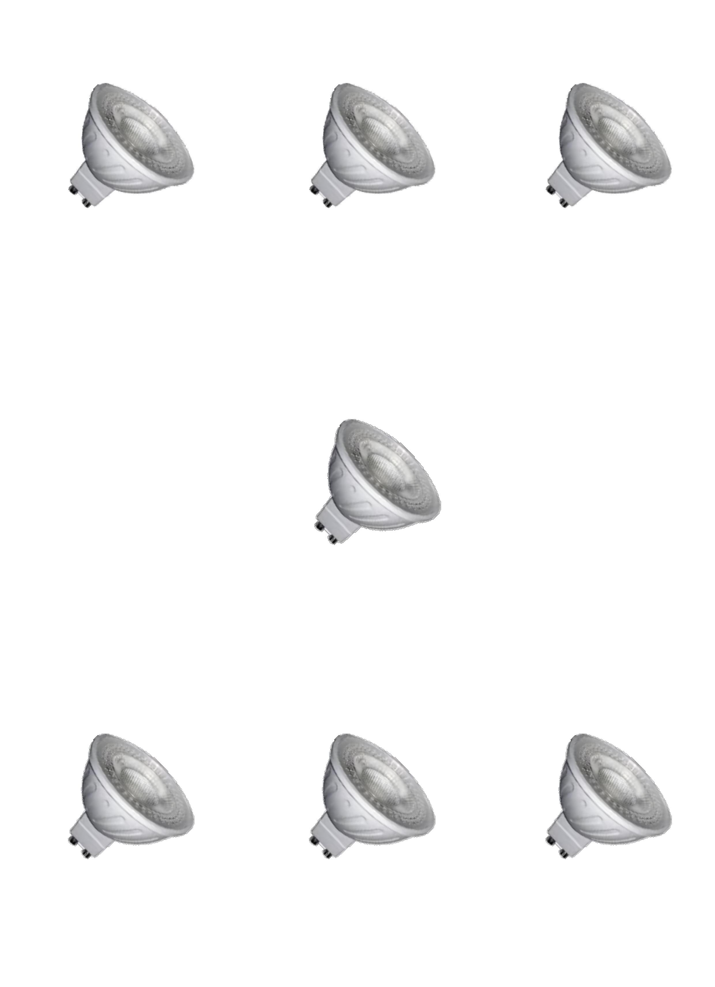 Ampuller  Forlife 5 Watt Renkli Gu10 Çanak Ampul - 7 Adet