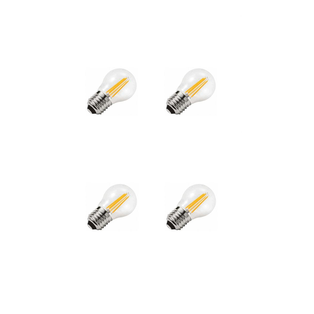 Ampuller  Heka Led Filament Rustik Ampul 6W Gün Işığı - 4 Adet
