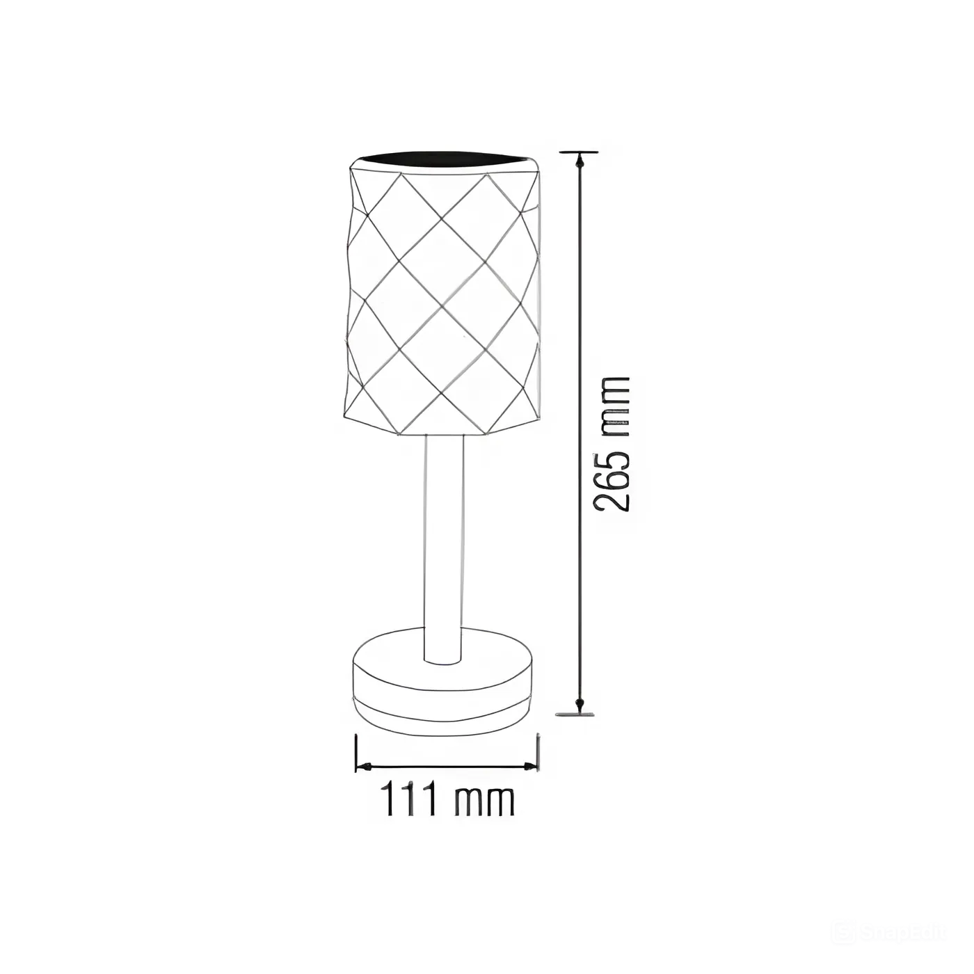 Masa Lambaları  LED masa lambası WANDA-3CCT 1W