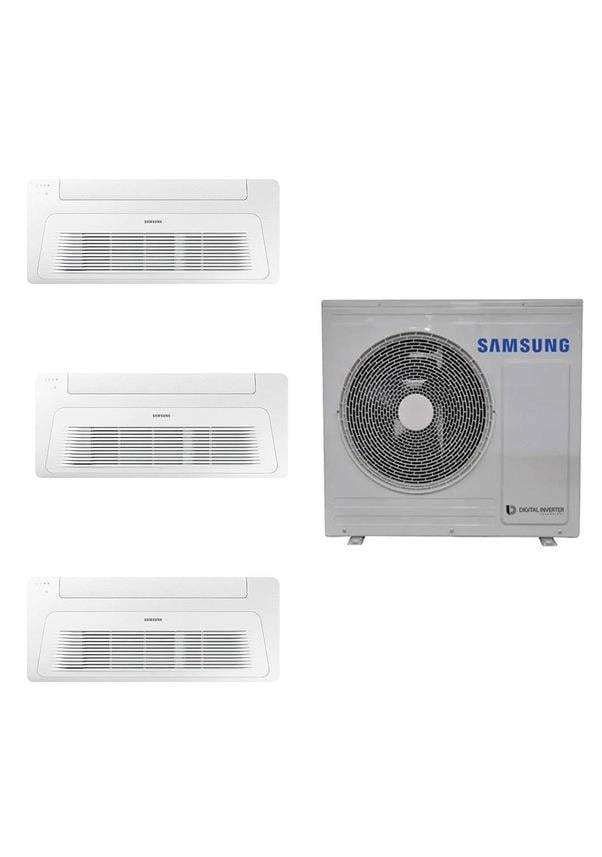 Klimalar  Samsung Wind Free Multi Tek Yön Kaset 1+3 Sistem (AJ068TXJ3KH/EA) 12+12+12 Btu İç 6,8 kw Dış Ünite