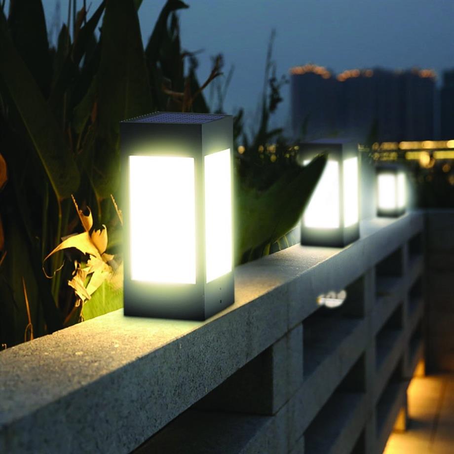 Solar Ürünler 10W Solar Fonksiyonel Bahçe Armatürü 10W Solar Fonksiyonel Bahçe Armatürü