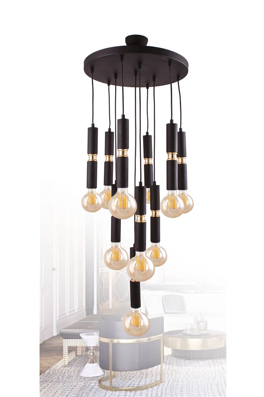 12060-10 Wgd Sarkıt Avize