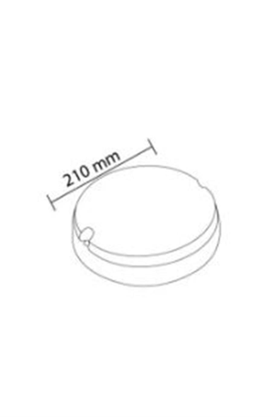 IP65 Gloplar 15W Beyaz Oval Glop - Lambasan 22W Beyaz Yuvarlak Glop