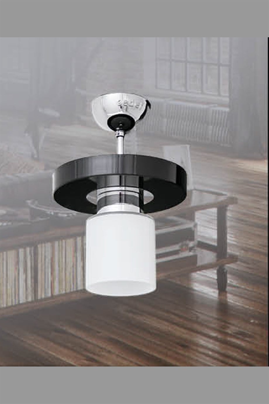 3176-1P-Blk-Sarkıt Avize