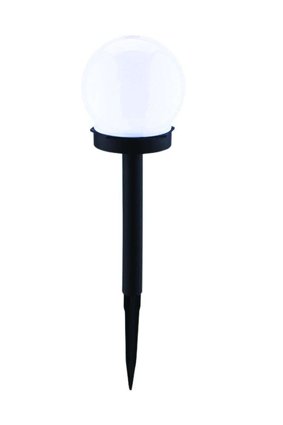 Solar Ürünler 3W Solar Camlı Çim Armatürü - Lambasan 3W Solar Glop Çim Armatürü