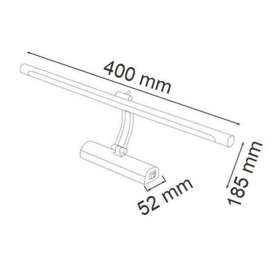 Led Aplik ANKA 8 - 8W LED RESİM ARMATÜR ANKA 8 - 8W LED RESİM ARMATÜR-KROM