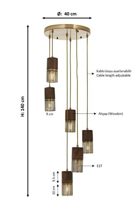 Retro Avize Eskitme Kaplama Sarkıt Avize Eskitme Kaplama Sarkıt Avize