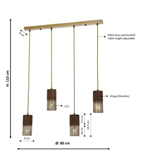 Retro Avize Eskitme Kaplama Sarkıt Avize Eskitme Kaplama Sarkıt Avize