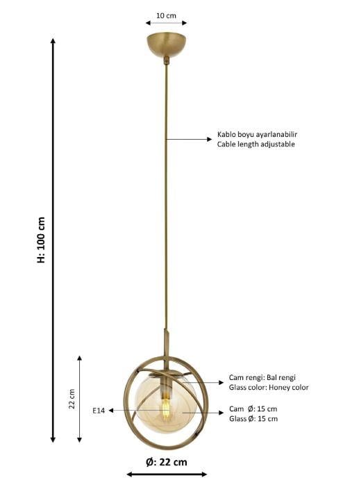 Sarkıt Avize Eskitme Kaplama Tekli Sarkıt Eskitme Kaplama Tekli Sarkıt