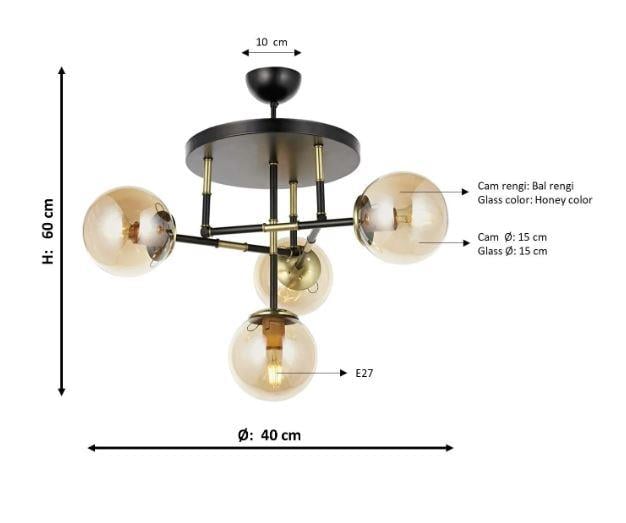 Modern Avize Eskitme/Siyah Kaplama Modern Avize Lambasan Eskitme/Siyah Kaplama Modern Avize
