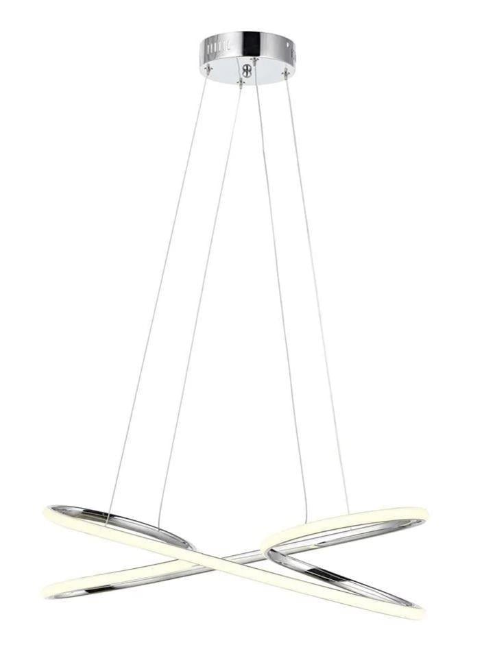 Ledli Avize  Krom Kaplama Ledli Avize Lambasan Krom Kaplama Ledli Avize